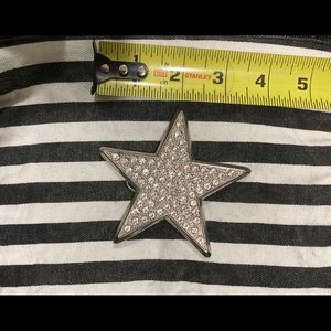 Star Rhinestone Belt Buckle
